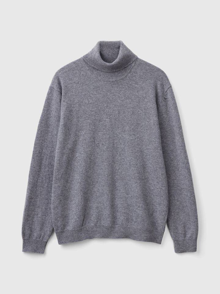 TURTLE NECK SWEATER Homme image number 4